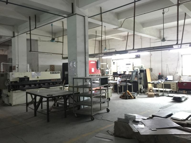 Guangzhou Ansheng Display Shelves Co.,Ltd निर्माता उत्पादन लाइन